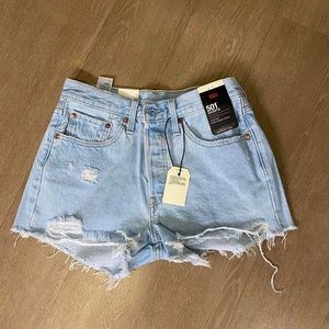 levi’s denim 501 shorts